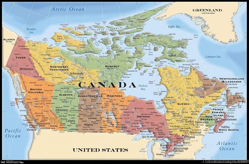 canada travel guide for tourists map of canada 3
