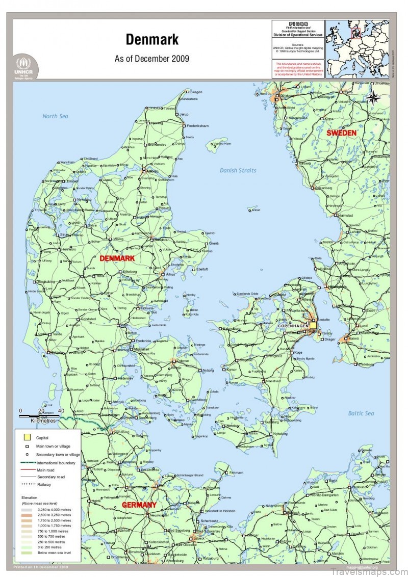 denmark travel guide for tourists map of denmark 1