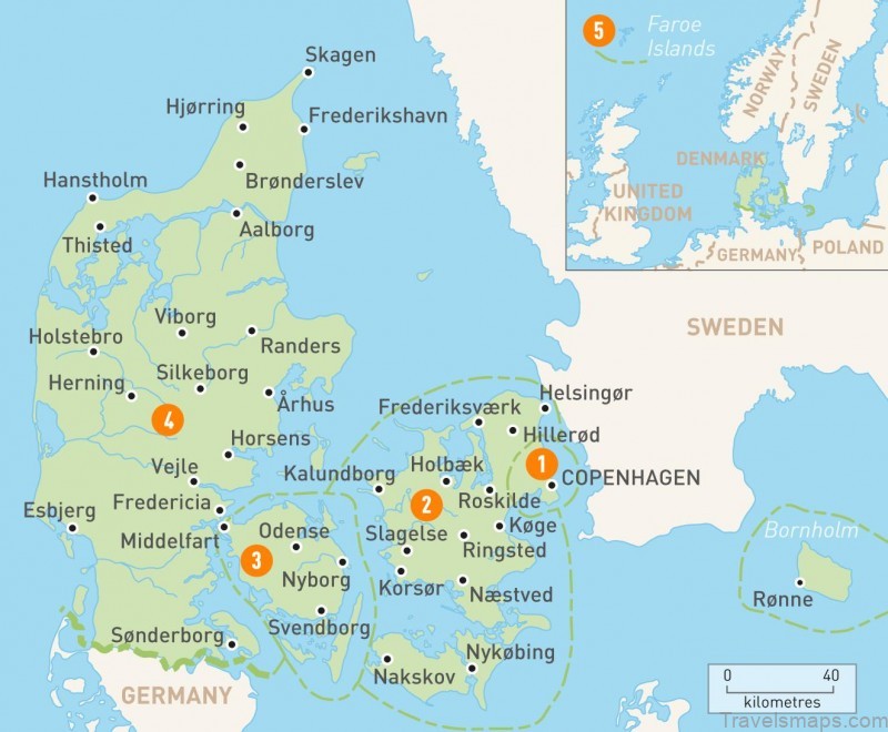 denmark travel guide for tourists map of denmark 3