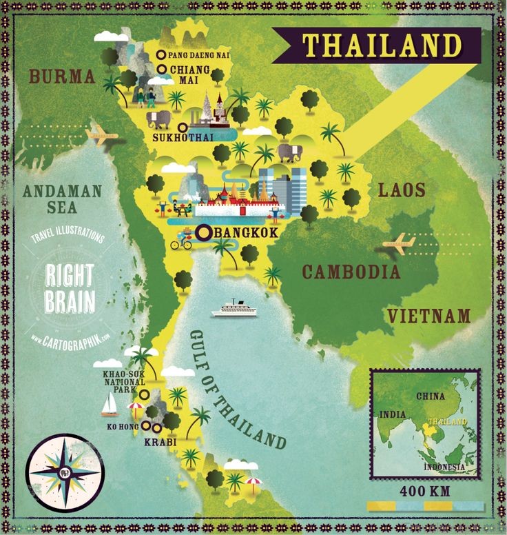 thailand travel guide for tourists the ultimate thailand map