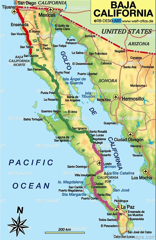 todos santos map six reasons why you should go to todos santos 2