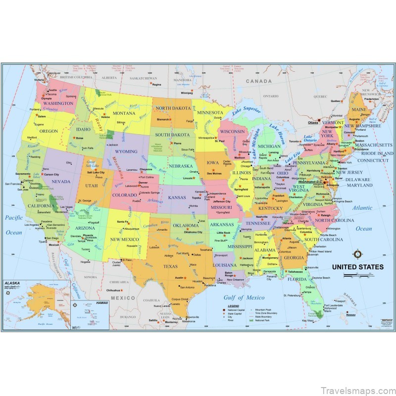 united states of america travel guide for tourists maps of united states 2