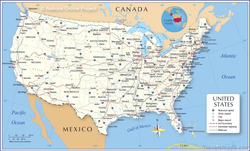 united states of america travel guide for tourists maps of united states 3