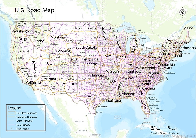 united states of america travel guide for tourists maps of united states 4
