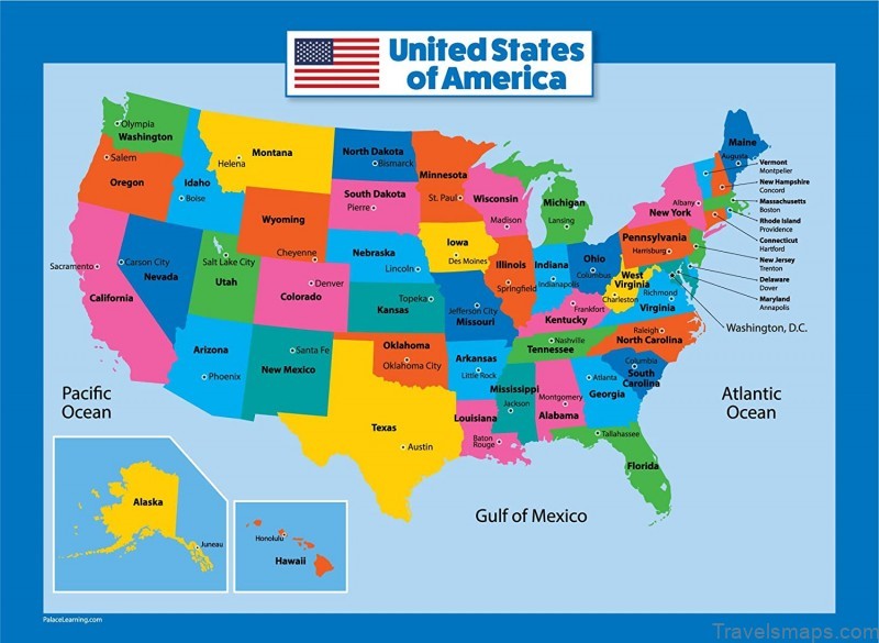 united states of america travel guide for tourists maps of united states