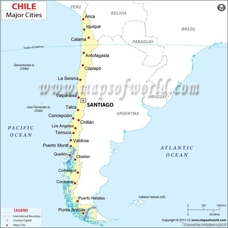 a map of chile the most beautiful destination on earth 1
