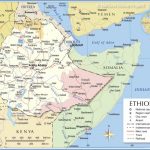 a map of ethiopia to help your traveling in this unique african country 3