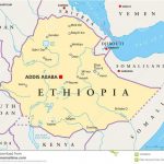 a map of ethiopia to help your traveling in this unique african country 4
