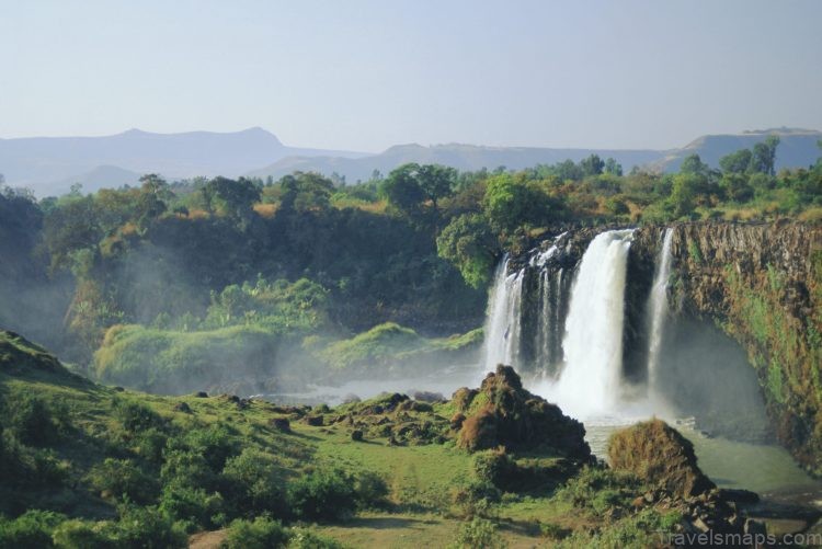 a map of ethiopia to help your traveling in this unique african country 7