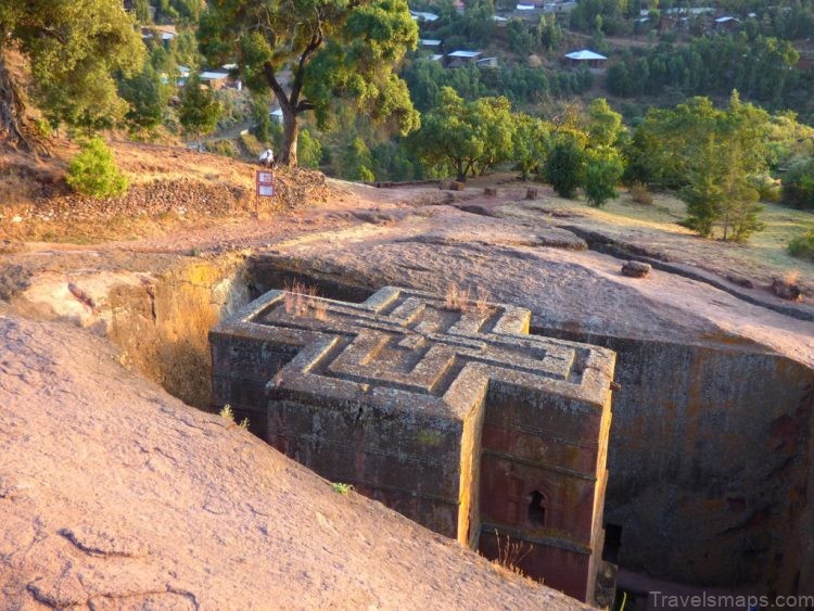 a map of ethiopia to help your traveling in this unique african country 8