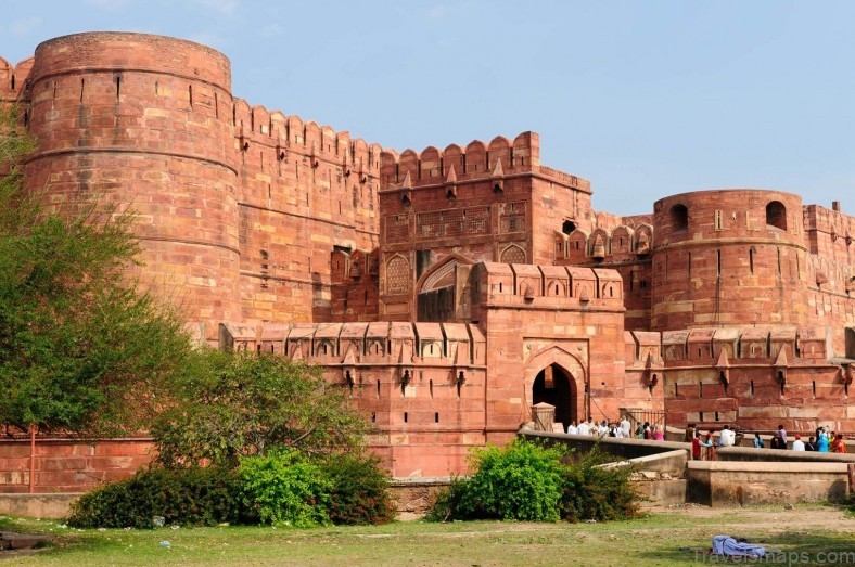 agra travel guide for tourist with map of agra