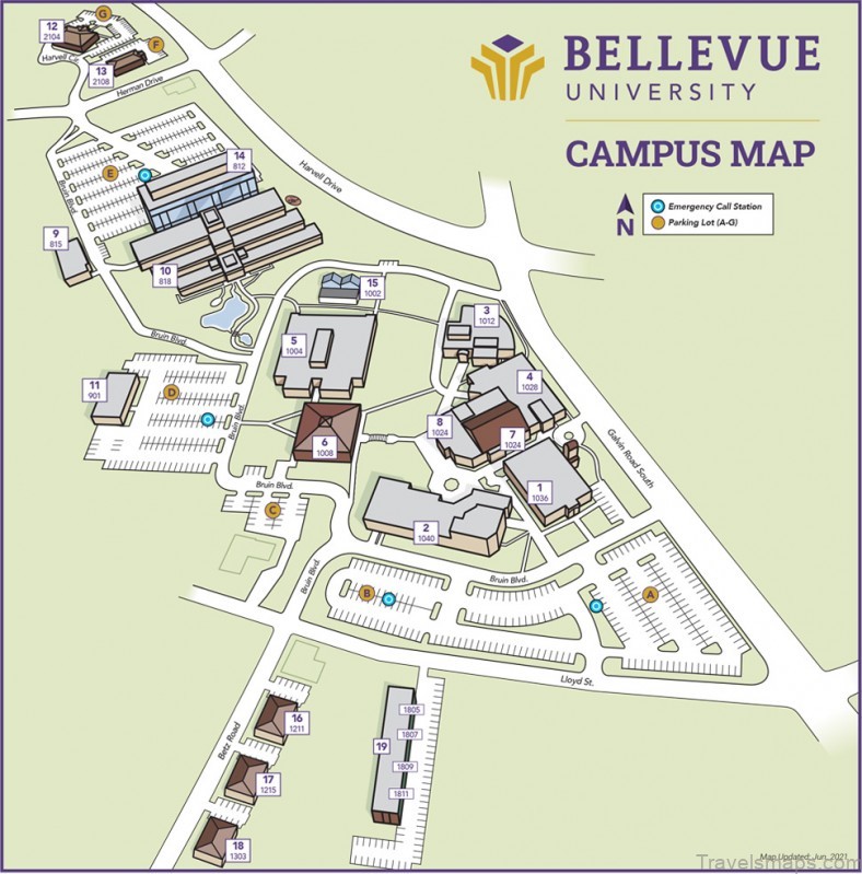 bellevue travel guide for tourists a map of bellevue 5