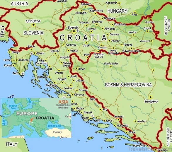 croatia travel guide for tourists croatia map 3