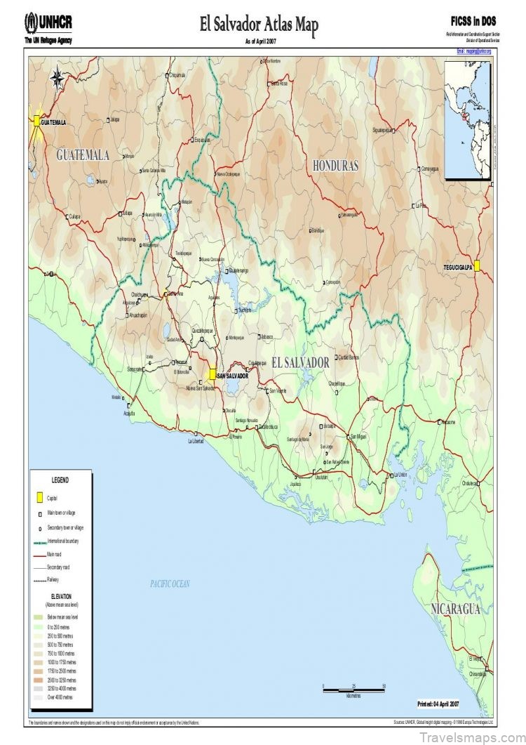 el salvador travel guide and maps for tourist 1