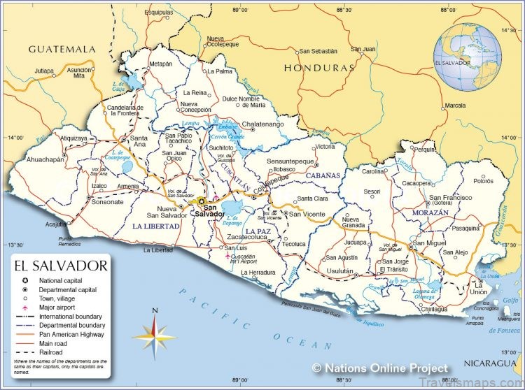 el salvador travel guide and maps for tourist 3