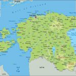 estonia travel guide for tourist map of estonia