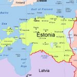 estonia travel guide for tourist map of estonia 2