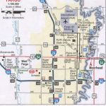 fargo travel guide for tourist map of fargo 1