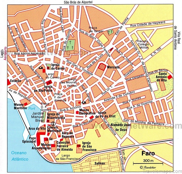 faro travel guide map of faro 4