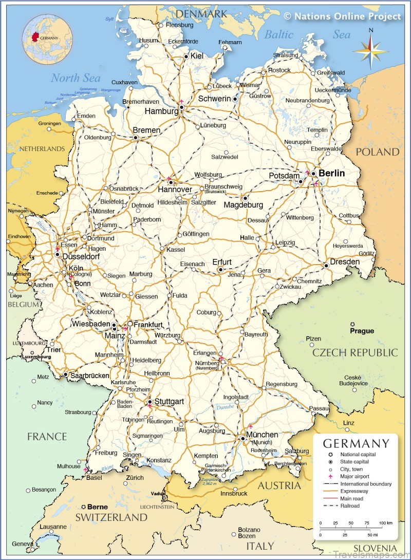 germany travel guide for tourists with map 1