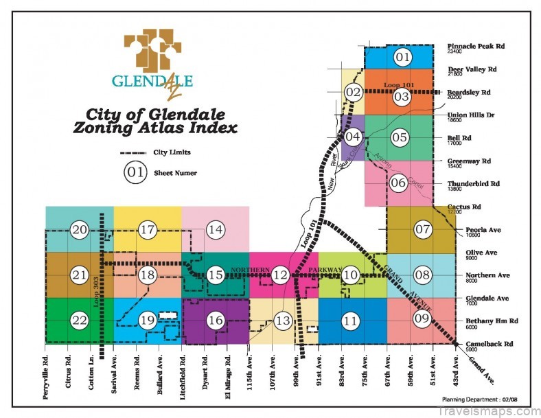 glendale colorado a travelers guide and map 3