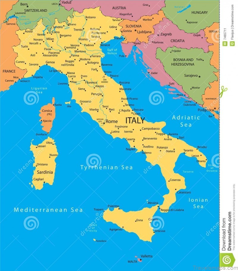 italy travel guide maps for tourists to understand where the best vacation destinations are 2