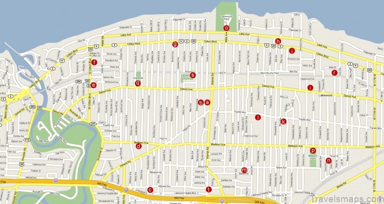 lakewood travel guide for tourists lakewood on the map
