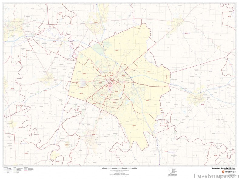 lexington travel guide for tourist map of lexington 5