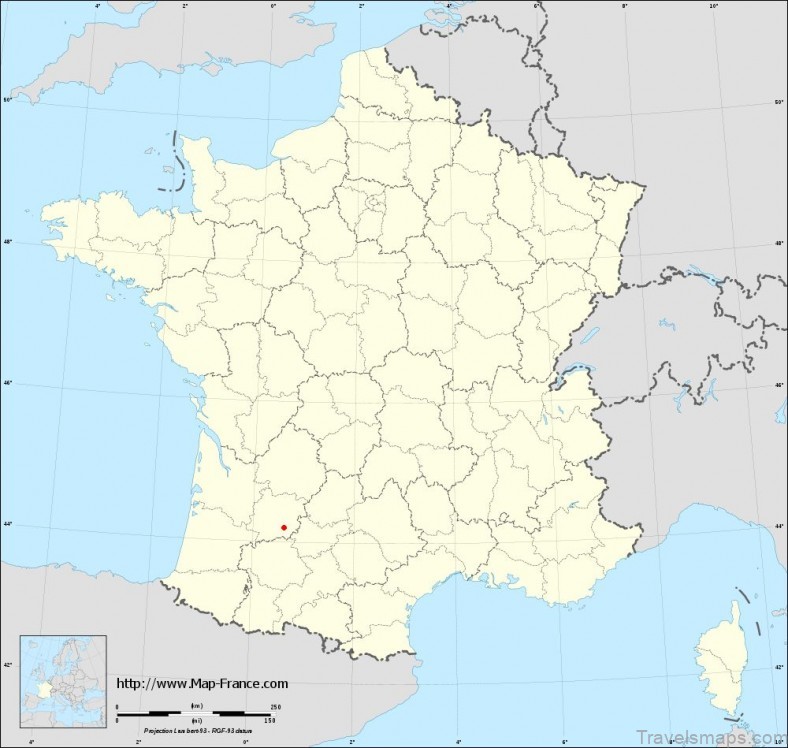 map of agen france with tourist attractions and top things to do