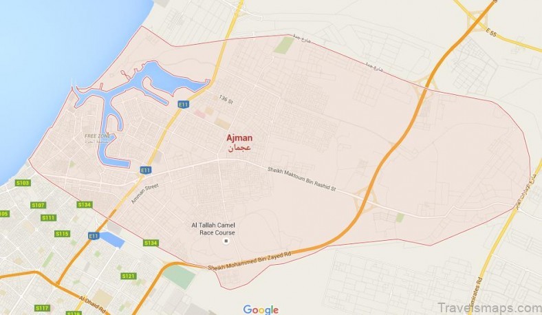 map of ajman ajman city guide best things to do 2