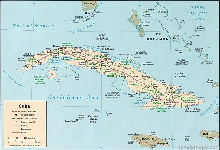 map of cuba cuba travel guide for a foreigners introduction to the country 1