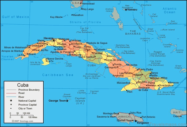 map of cuba cuba travel guide for a foreigners introduction to the country 4