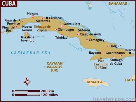 map of cuba cuba travel guide for a foreigners introduction to the country