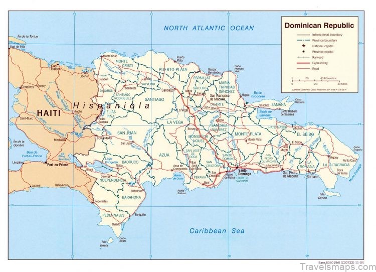 map of dominican republic the best places to visit 4