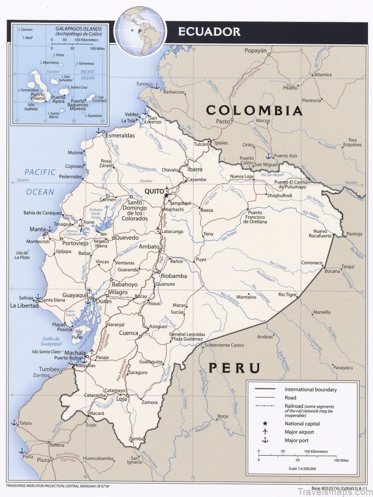 map of ecuador the definitive guide to ecuador 1