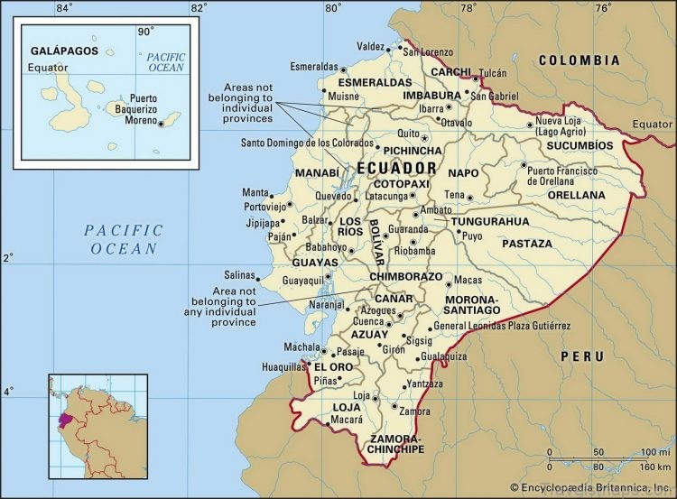map of ecuador the definitive guide to ecuador 3