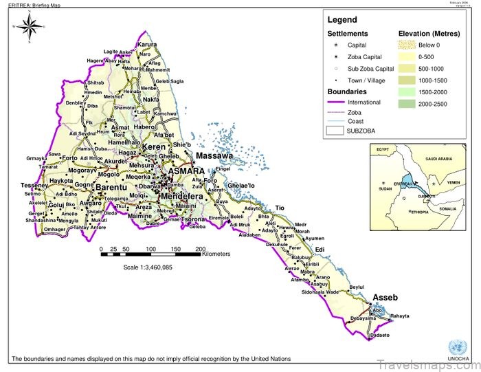map of eritrea eritrea travel guide to the best things to do see 2