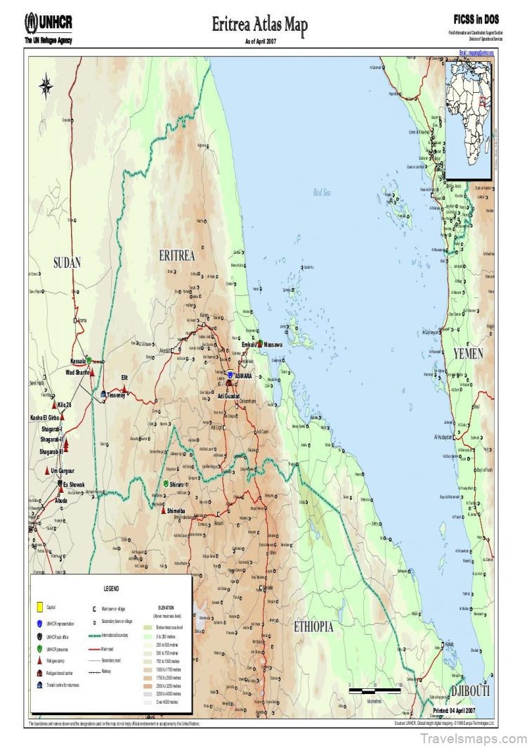 map of eritrea eritrea travel guide to the best things to do see