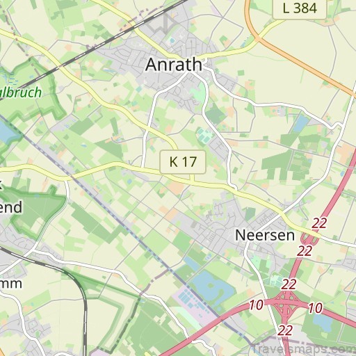 map of monchengladbach a travel guide for tourists