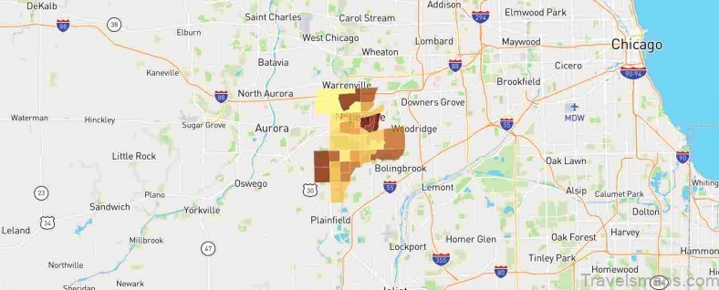 map of naperville naperville travel guide 2
