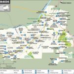 map of riverside a guide for tourists