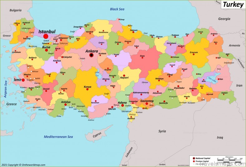 map of turkey guide to turkey what to do where to stay 4