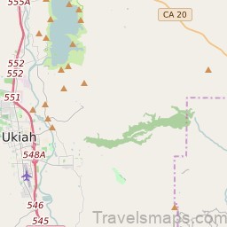 map of ukiah ukiah travel guide things to do where to stay