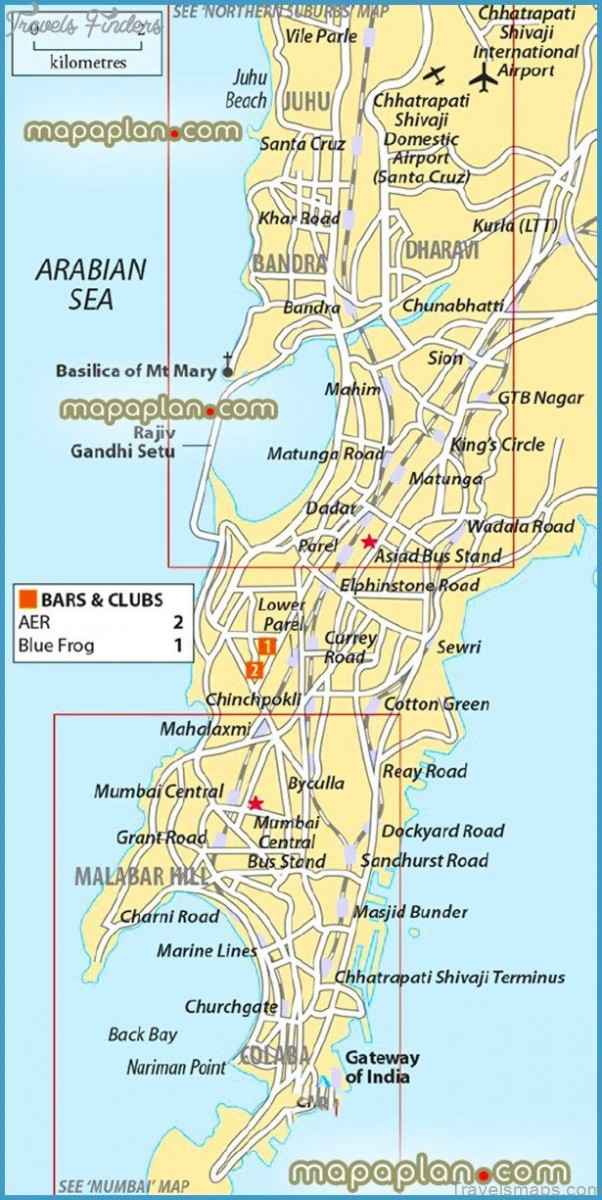 mumbai travel guide for tourists map of mumbai 3