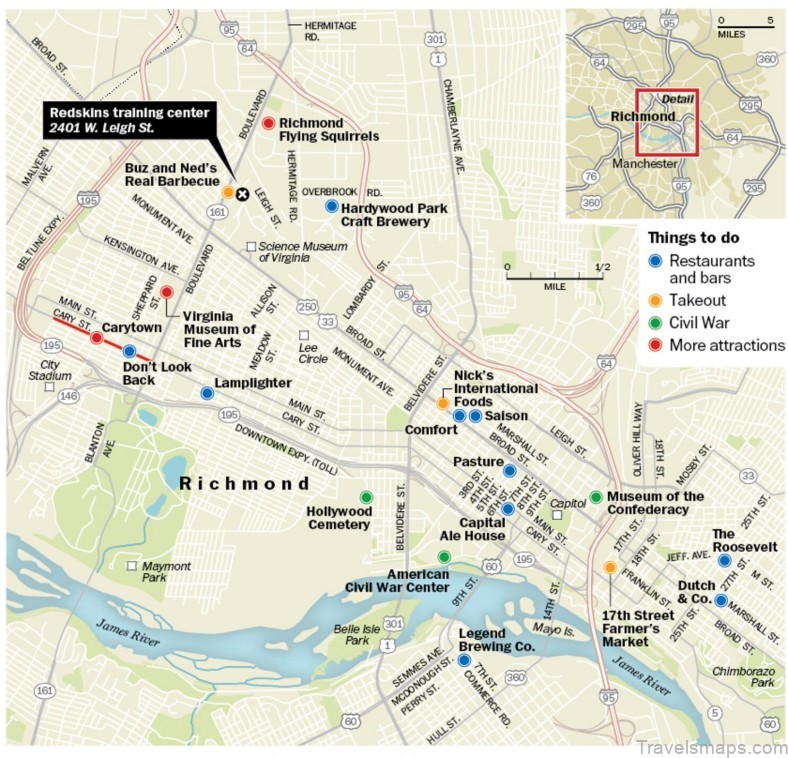 richmond travel guide for tourist a complete map of richmond 6