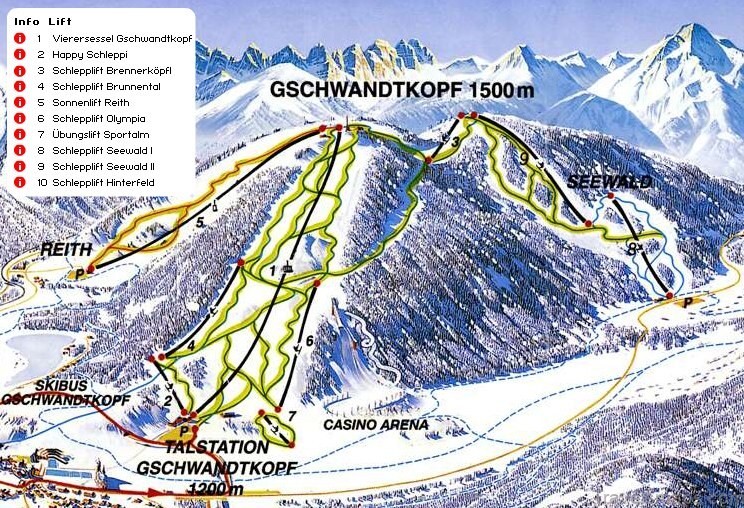 seefeld travel guide map of seefeld 3