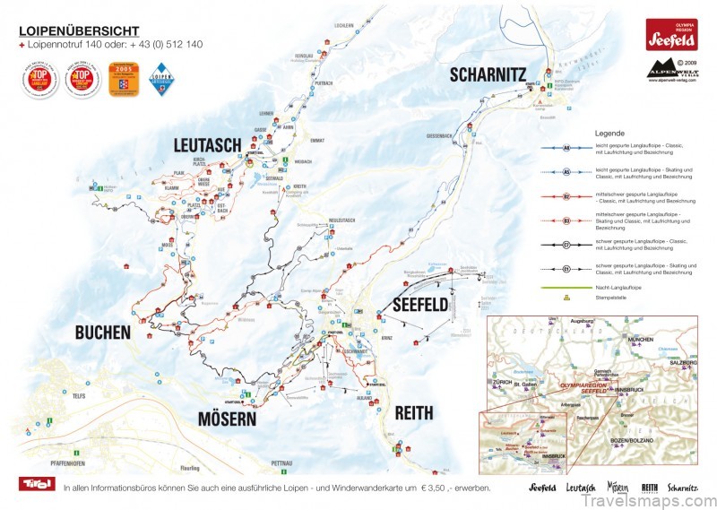 seefeld travel guide map of seefeld