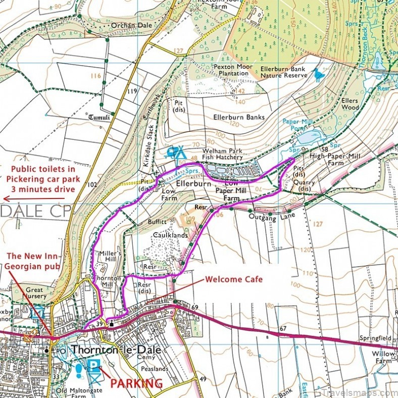 thornton travel guide for tourist map of thornton 1