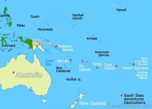 travel guide for tourist map of fiji 1