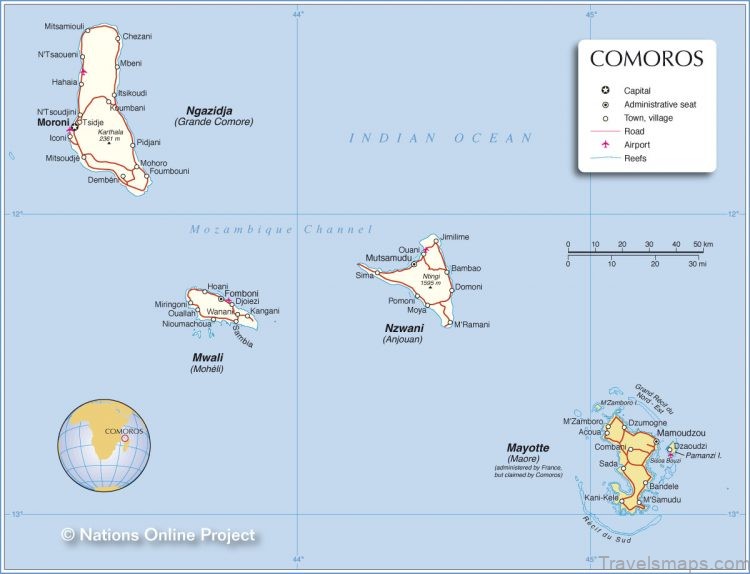 zanzibar comoros travel guide for tourist with maps 3